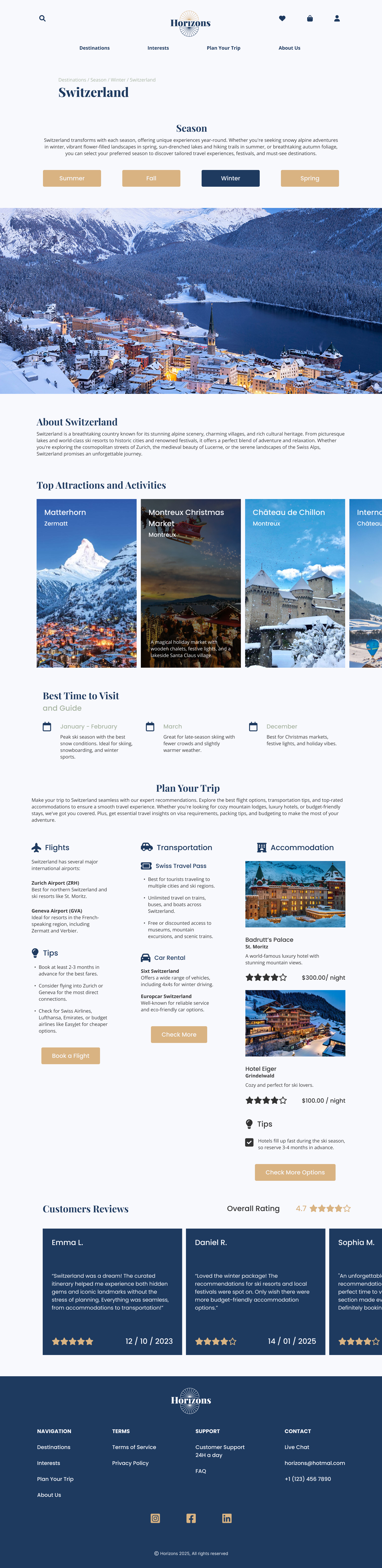 Destination Comps | Desktop